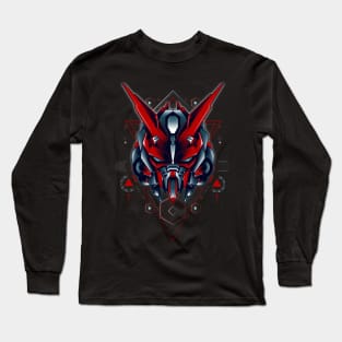 Astray Red Custom sacred geometry Long Sleeve T-Shirt